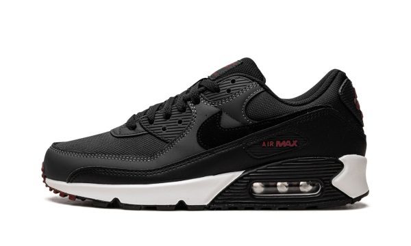 Nike Air Max 90 "anthracite Team Red"