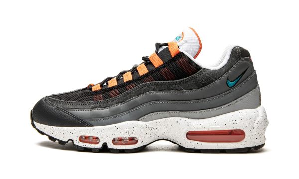 Nike Air Max 95 Black / Turf Orange / White / Aquama