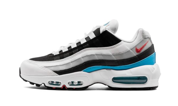 Nike Air Max 95 White / Black / Glass Blue / Challen