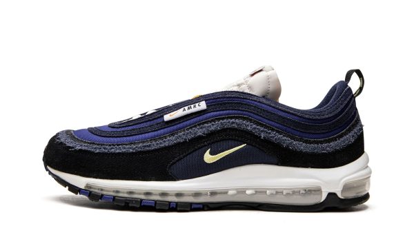 Nike Air Max 97 Se "running Club" Black / Light Zitron-deep Royal