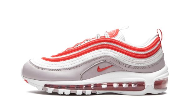 Nike Air Max 97 Wmns "platinum Tint / Track Red"