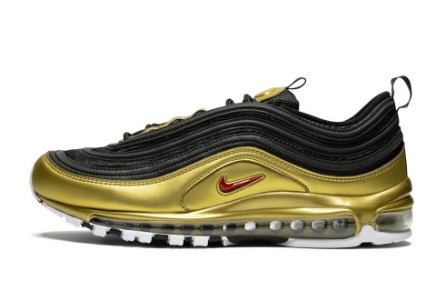 Nike Air Max 97 "black / Metalic Gold"