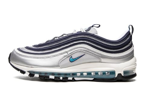 Nike Air Max 97 "metallic Silver / Chlorine Blue"