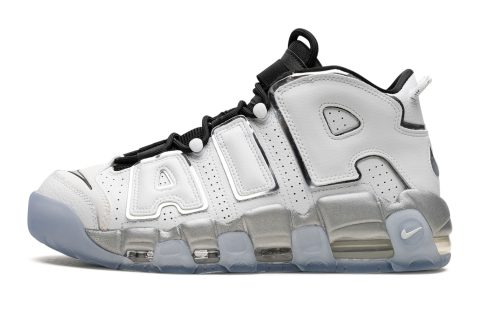 Nike Air More Uptempo Wmns "white Metallic"