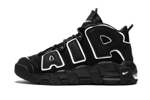 Nike Air More Uptempo (gs) Black / White-black