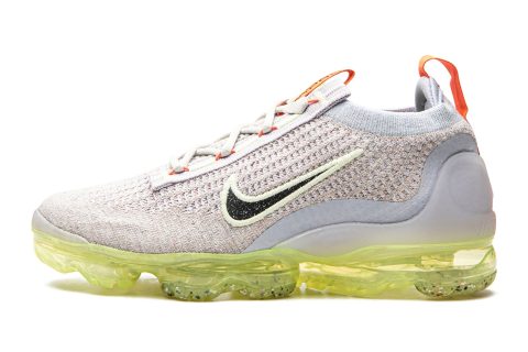 Nike Air Vapormax 2021 Flyknit Mns Wmns "light Bone Lime Ice"