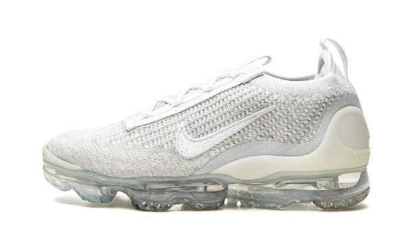 Nike Air Vapormax 2021 Flyknit Mns Wmns "white Pure Platinum"