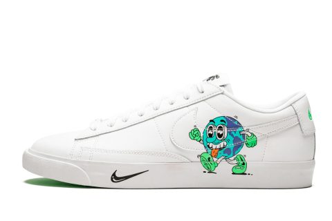 Blazer Low Flyleather Qs "earth Day"