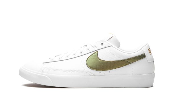 Nike Blazer Low Premium "white/metallic Gold"