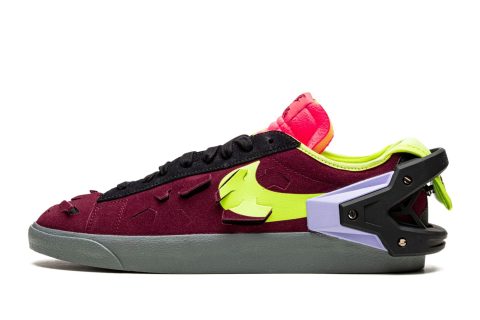 Nike Blazer Low "acronym Night Maroon"