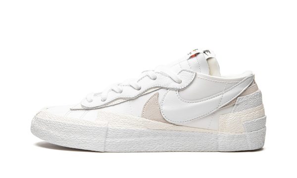 Nike Blazer Low "sacai -  White Patent Leather"