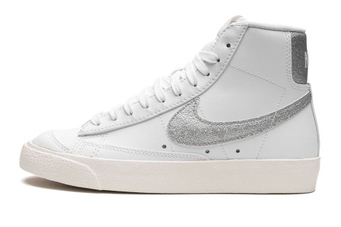 Nike Blazer Mid '77 Ess Mns Wmns "white Metallic Silver"