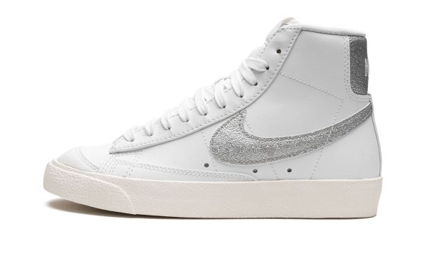 Nike Blazer Mid '77 Ess Mns Wmns "white Metallic Silver"