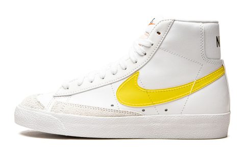 Nike Blazer Mid 77 Essential Wmns "translucent Yellow Swoosh"