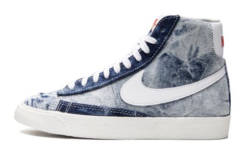 Nike Blazer Mid '77 Mns Wmns "washed Denim"