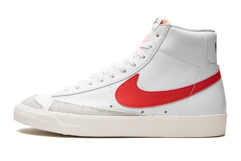 Nike Blazer Mid '77 Vintage "mismatched Swoosh Blue - Red"