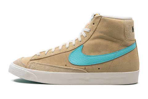 Blazer Mid '77 "tan / Aqua"