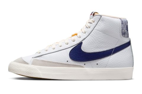 Blazer Mid "white/washed Denim"