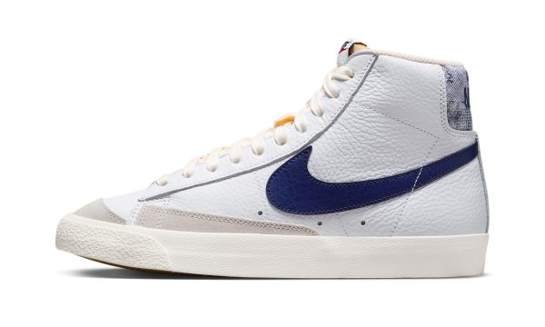 Blazer Mid "white/washed Denim"