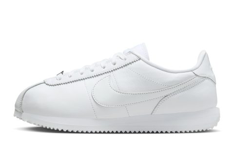 Cortez '23 Premium Leather Wmns "triple White"