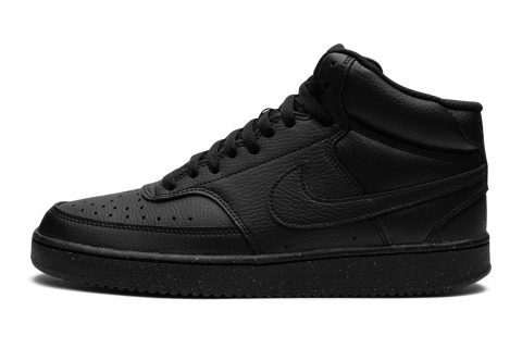 Nike Court Vision Mid Nn "triple Black"