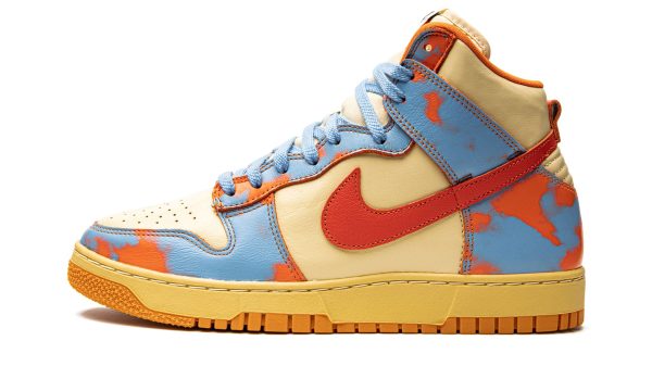 Nike Dunk High 1985 "orange Acid Wash"