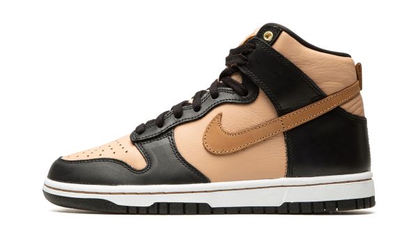 Nike Dunk High Lxx Wmns "black Flax"