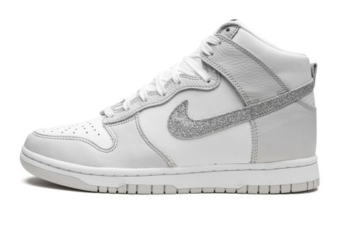 Nike Dunk High Mns Wmns "silver Swoosh"