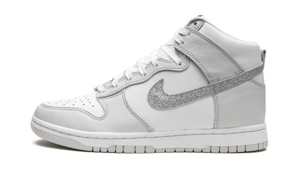 Nike Dunk High Mns Wmns "silver Swoosh"