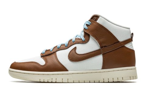 Nike Dunk High Retro Prm "pecan And Sail"