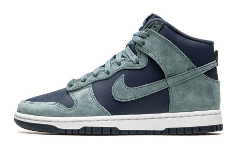 Nike Dunk High Retro Prm "teal Suede"