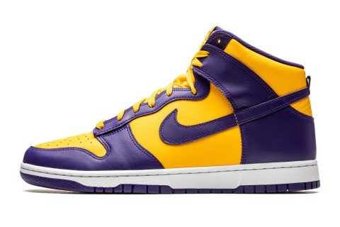 Nike Dunk High Retro "lakers"