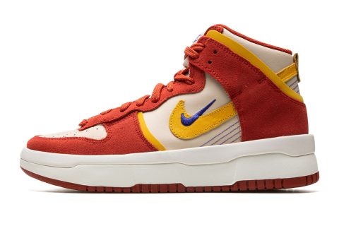 Nike Dunk High Up Mns Wmns "dark Orange University Gold"