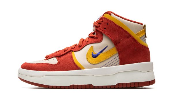 Nike Dunk High Up Mns Wmns "dark Orange University Gold"