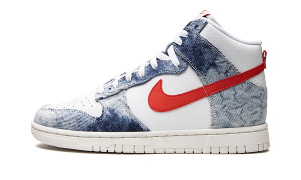 Nike Dunk High Wmns "washed Denim"