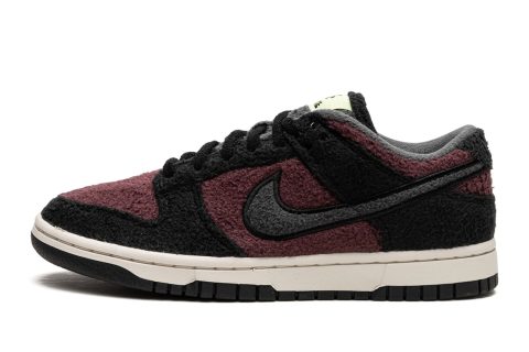 Nike Dunk Lo Mns Wmns "fleece Pack Burgundy Crush"