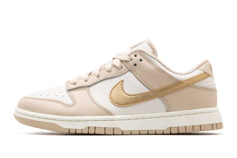 Nike Dunk Lo Mns Wmns "phantom Metallic Gold"