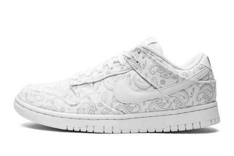 Nike Dunk Lo Mns Wmns "white Paisley"