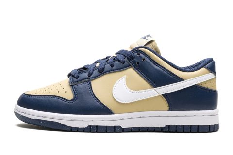 Nike Dunk Lo Next Nature Wmns "midnight Navy Gold"