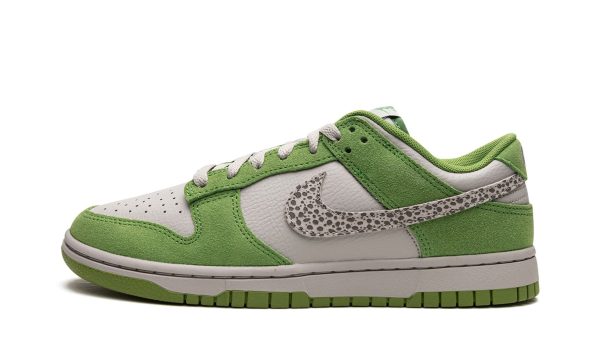 Nike Dunk Low As "safari Swoosh - Chlorphyll"