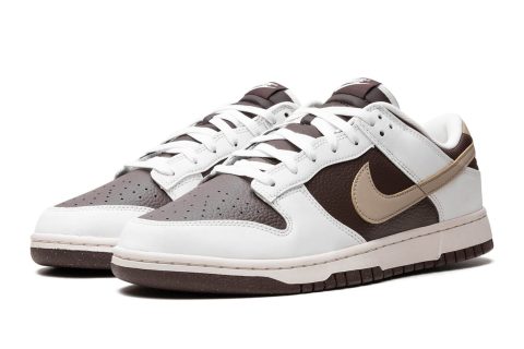 Dunk Low Next Nature "summit White Baroque Brown"