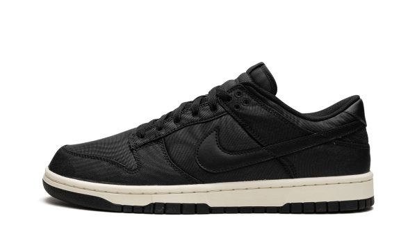 Nike Dunk Low Retro Prm "black Canvas"