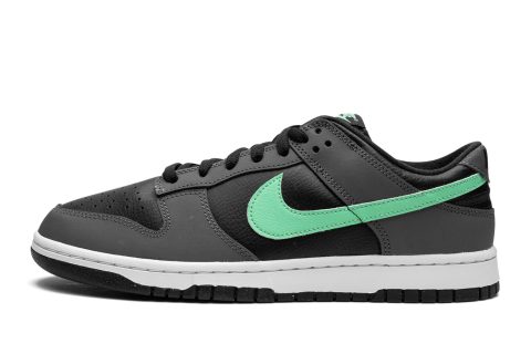 Nike Dunk Low Retro "black / Green Glow"