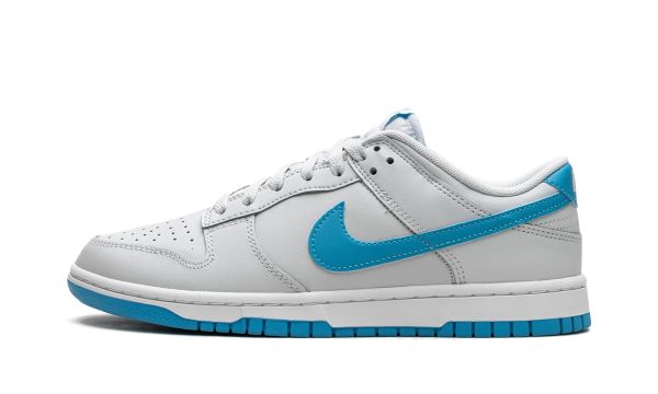 Nike Dunk Low Retro "pure Platinum Blue Lightning"