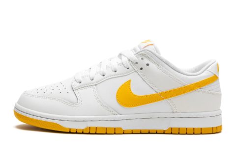 Dunk Low Retro "white University Gold"