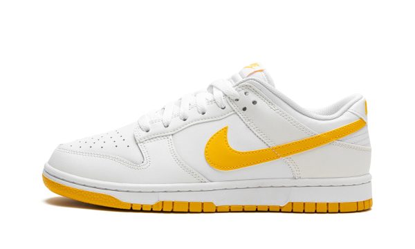 Dunk Low Retro "white University Gold"