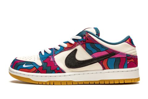 Nike Dunk Low Sb "parra - Abstract Art"