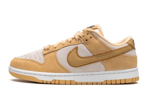 Nike Dunk Low Wmns "celestial Gold Suede"