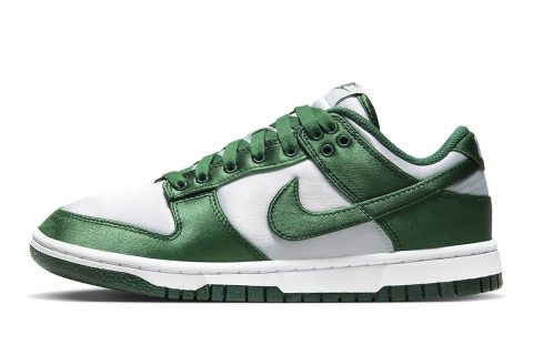 Nike Dunk Low Wmns "green Satin"