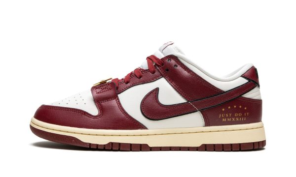 Nike Dunk Low Wmns "just Do It - Team Red"